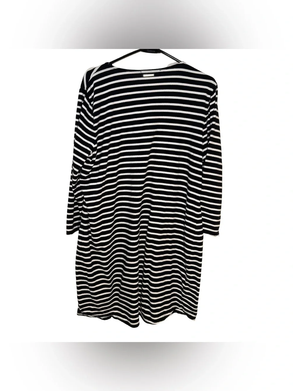 Michael Kors Cover Up or Dress Black and White Preppy Nautical